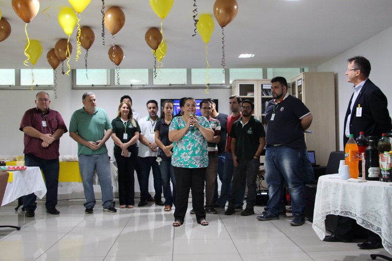 Café dos aniversariantes do mês de julho da reitoria