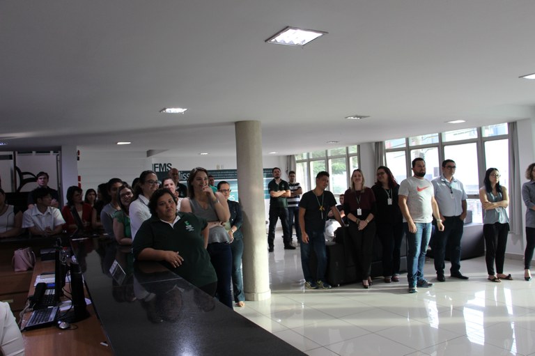 Café dos aniversariantes do mês de julho da reitoria