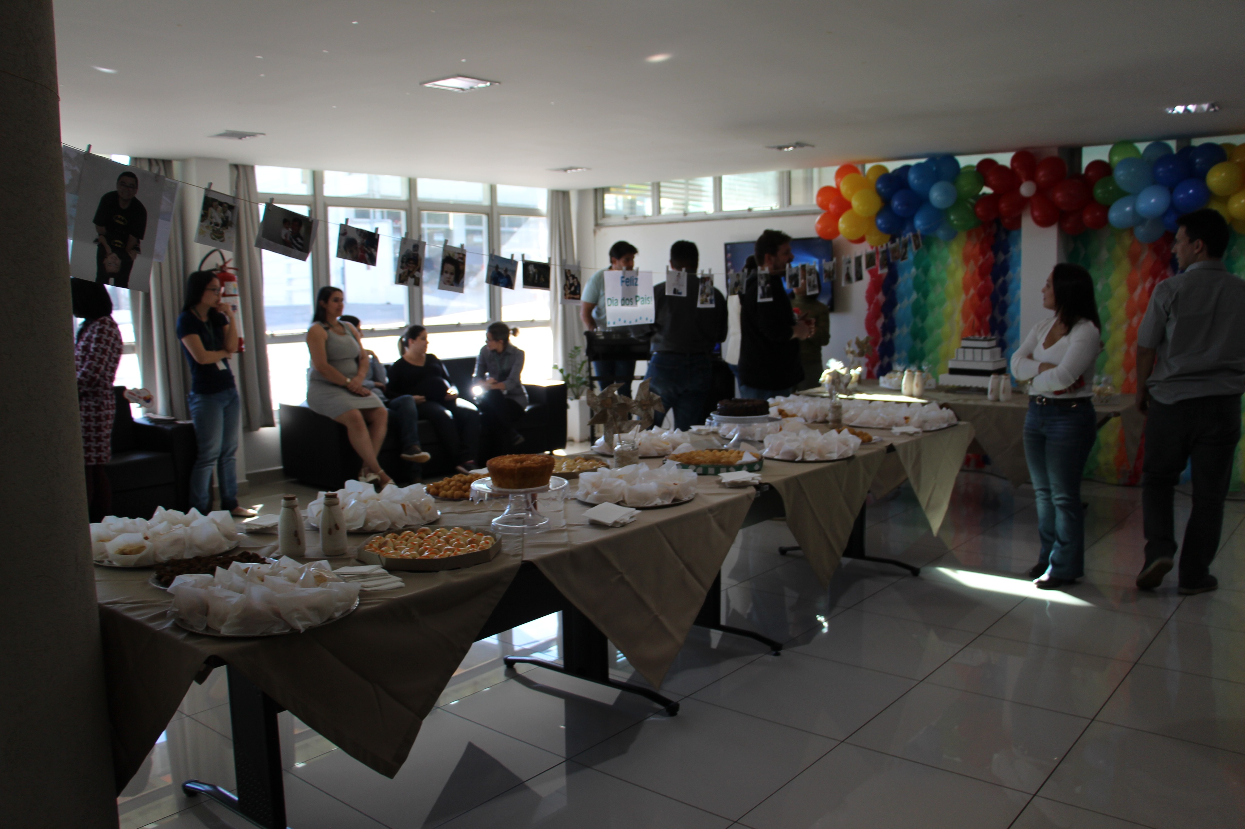 Comemoração dos aniversários do mês de agosto e homenagem aos pais