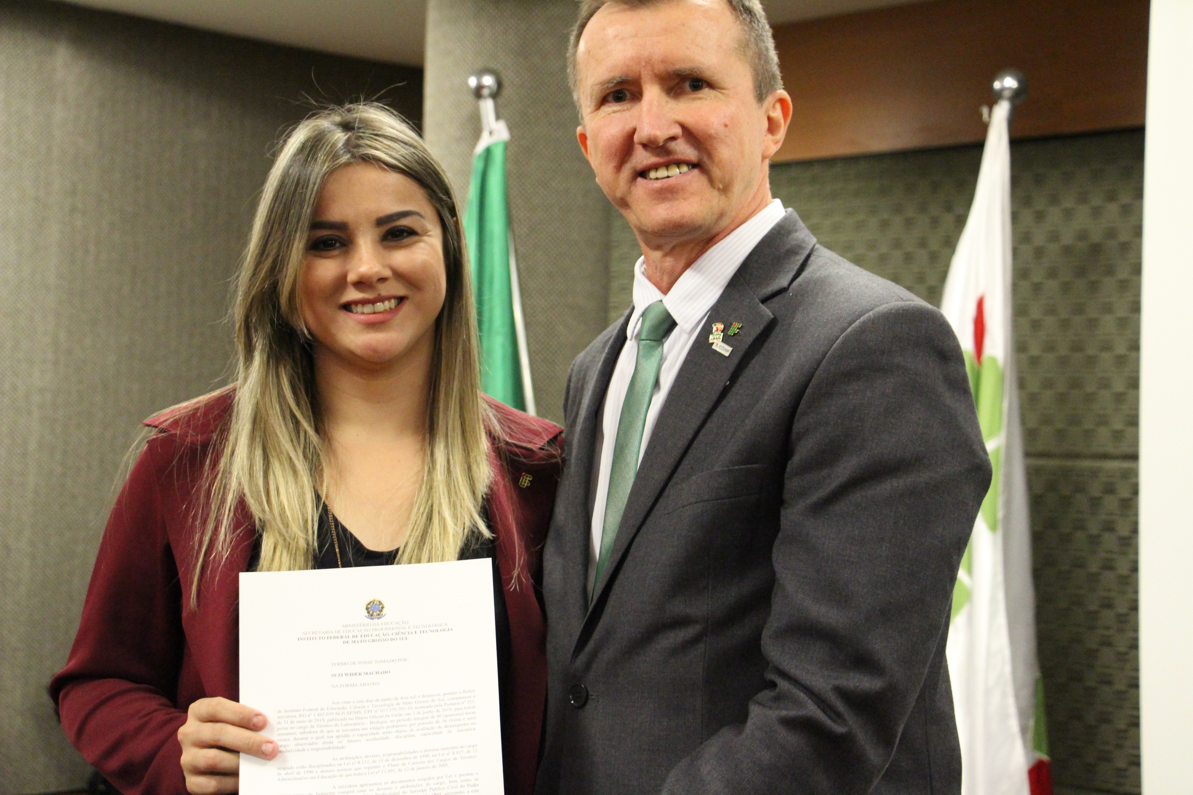 Posse de servidores ocorridas em 2019