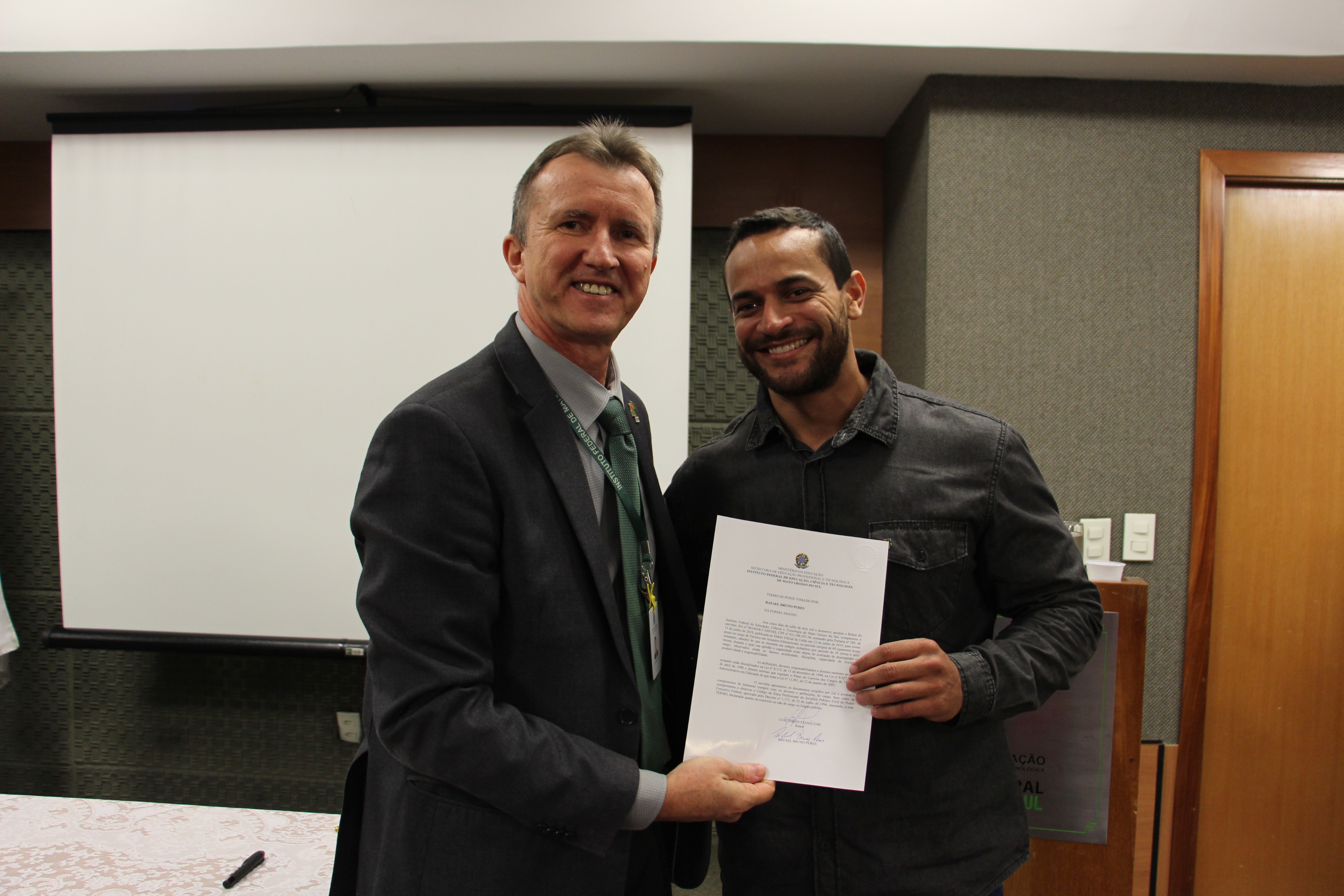 Posse de servidores ocorridas em 2019