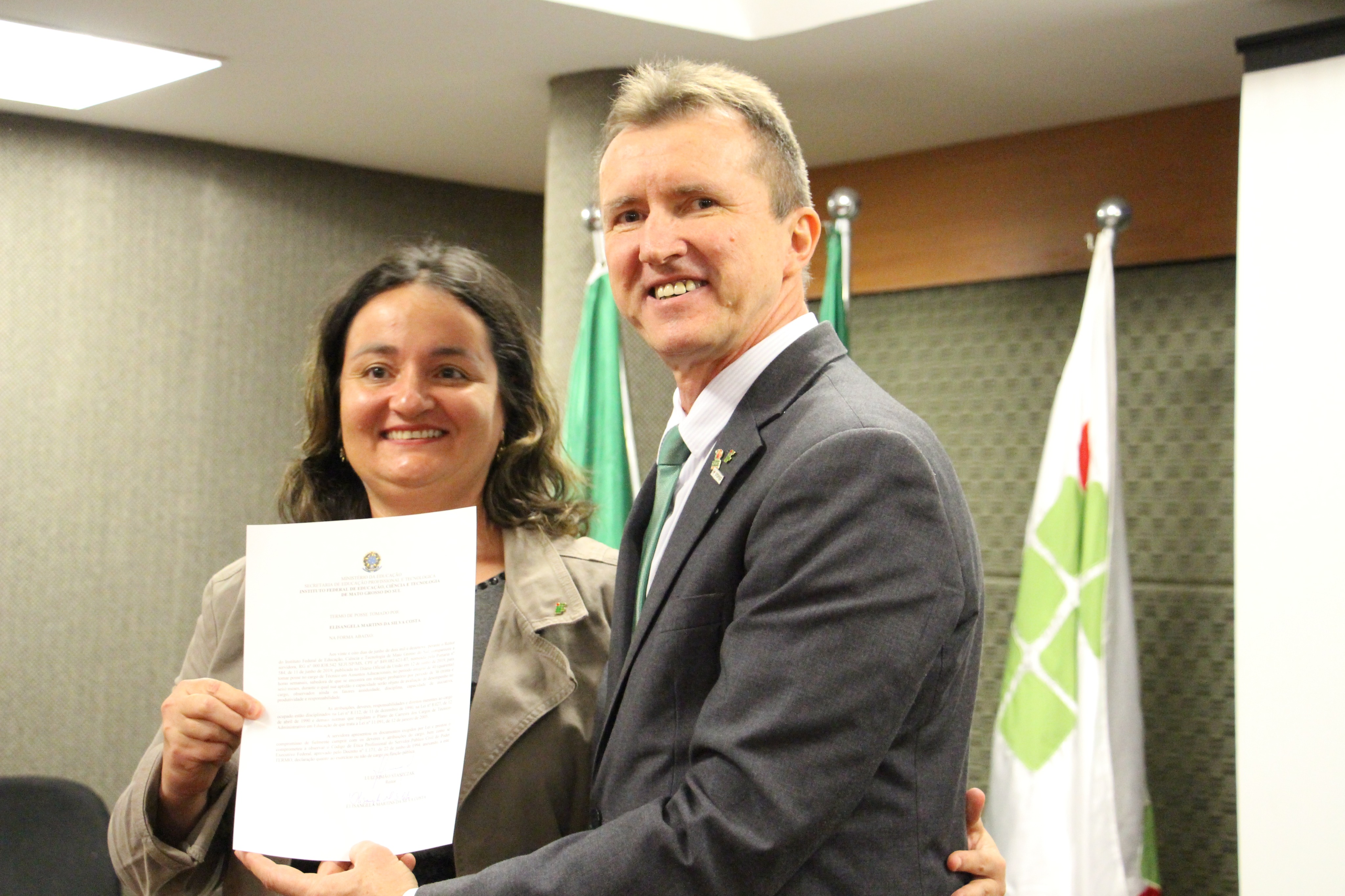 Posse de servidores ocorridas em 2019