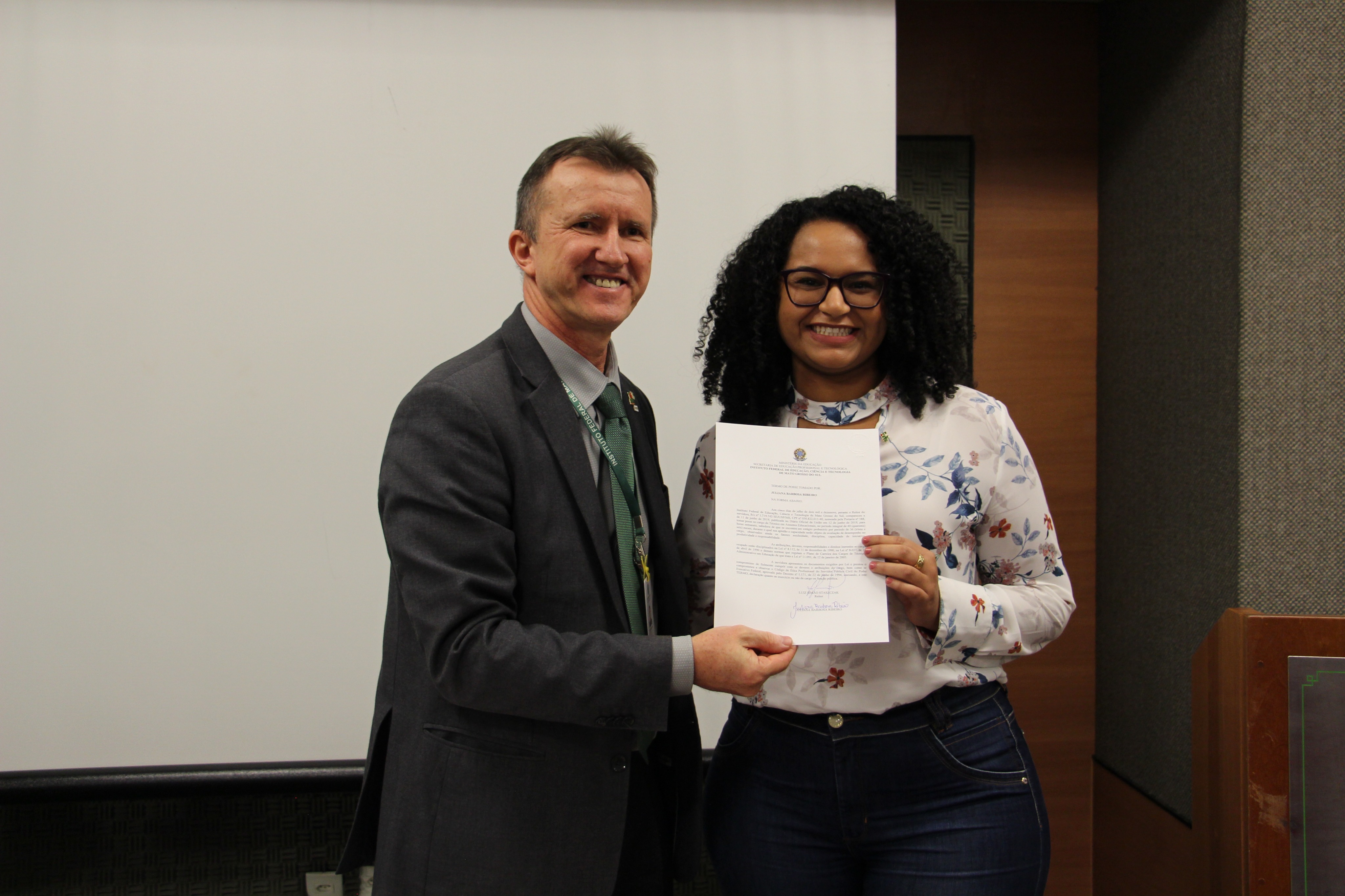 Posse de servidores ocorridas em 2019