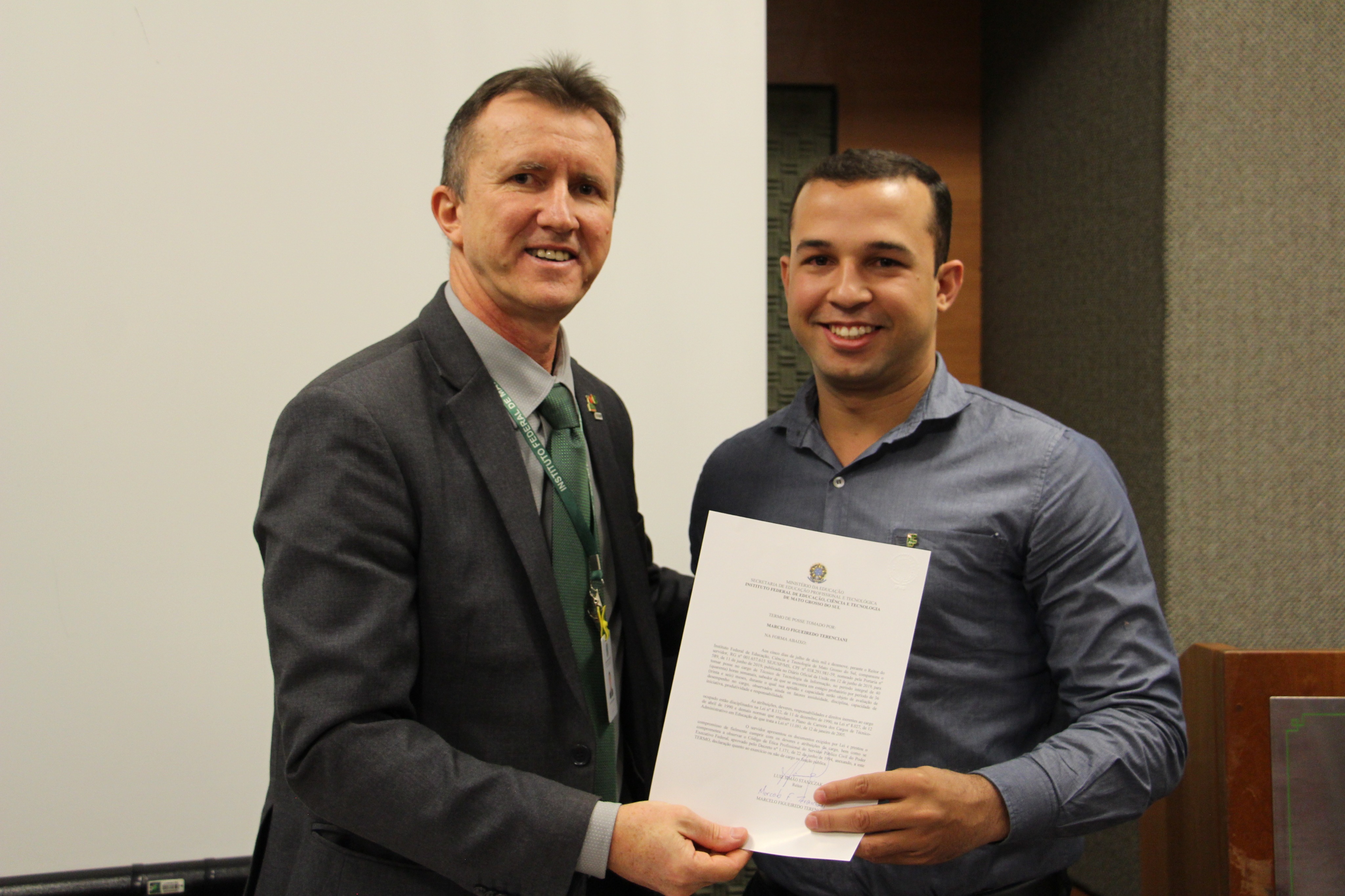 Posse de servidores ocorridas em 2019