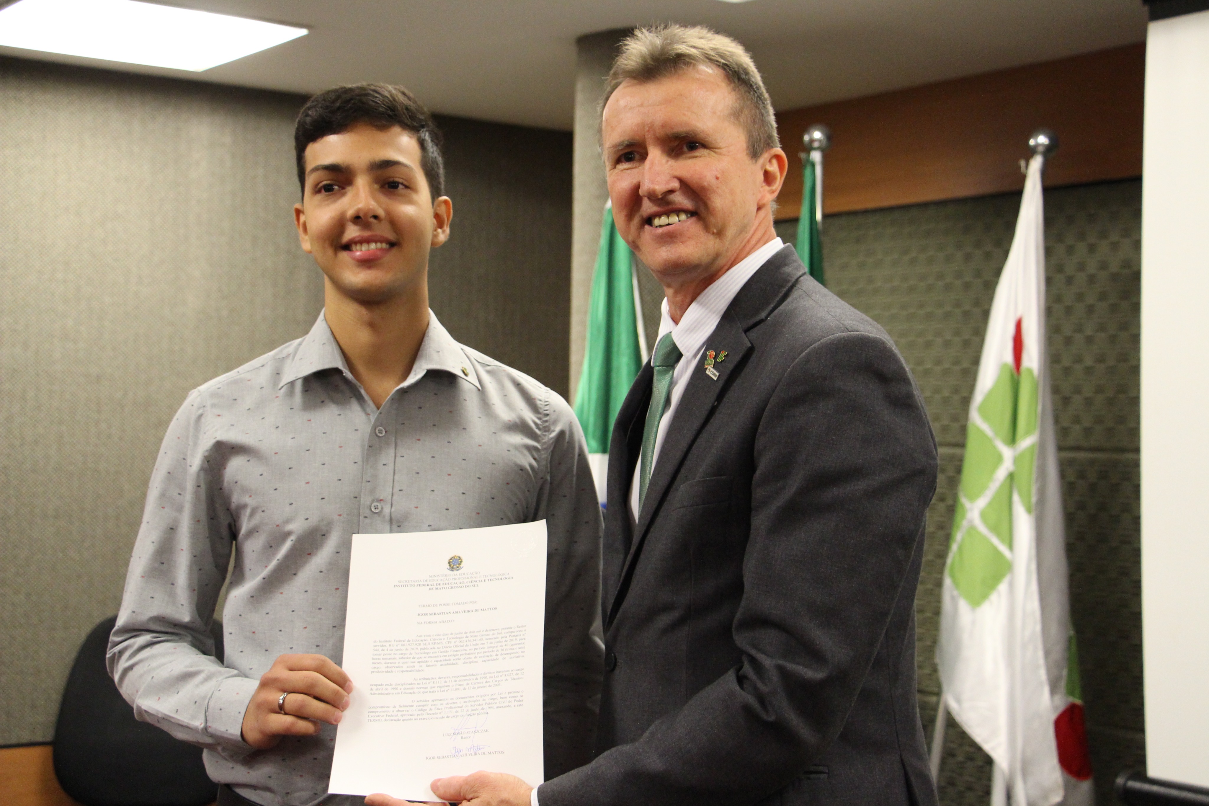 Posse de servidores ocorridas em 2019