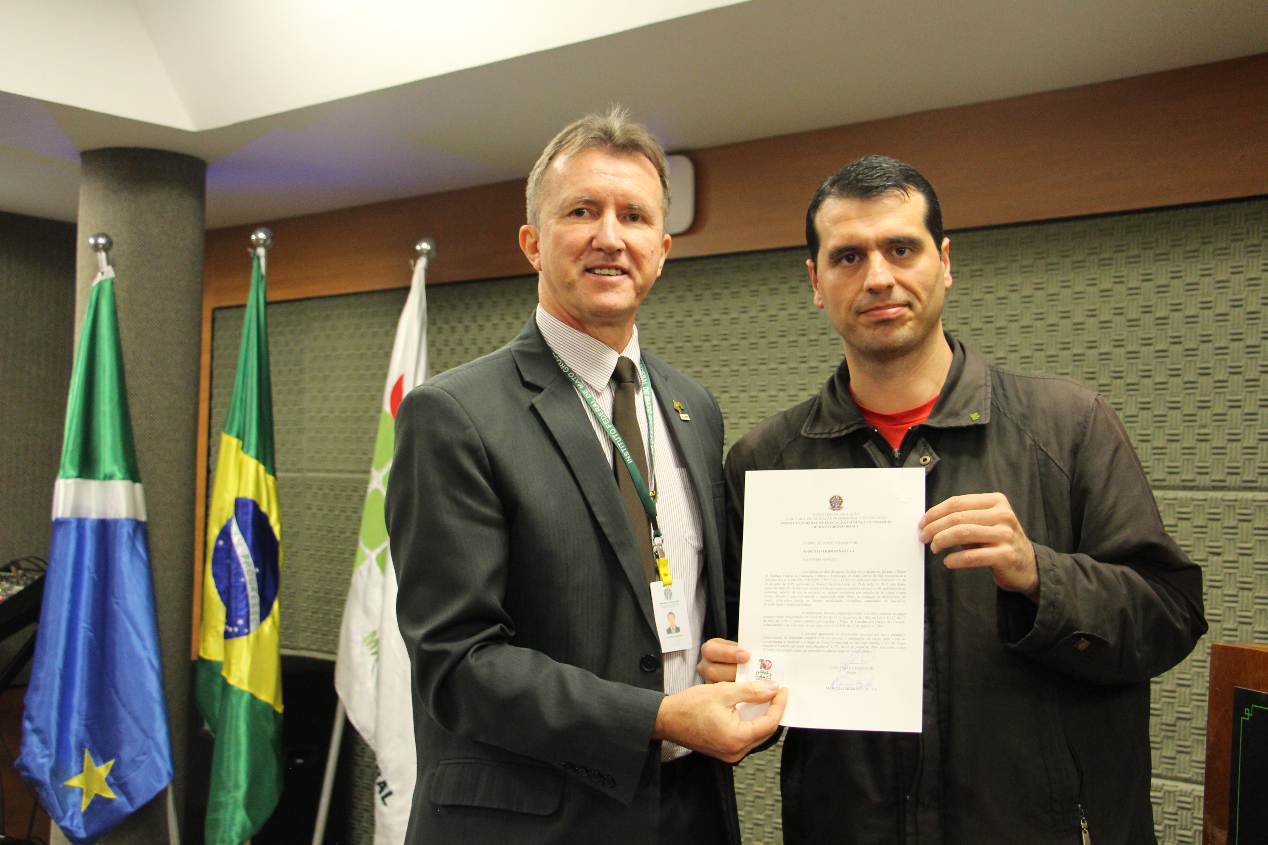 Posse de servidores ocorridas em 2019