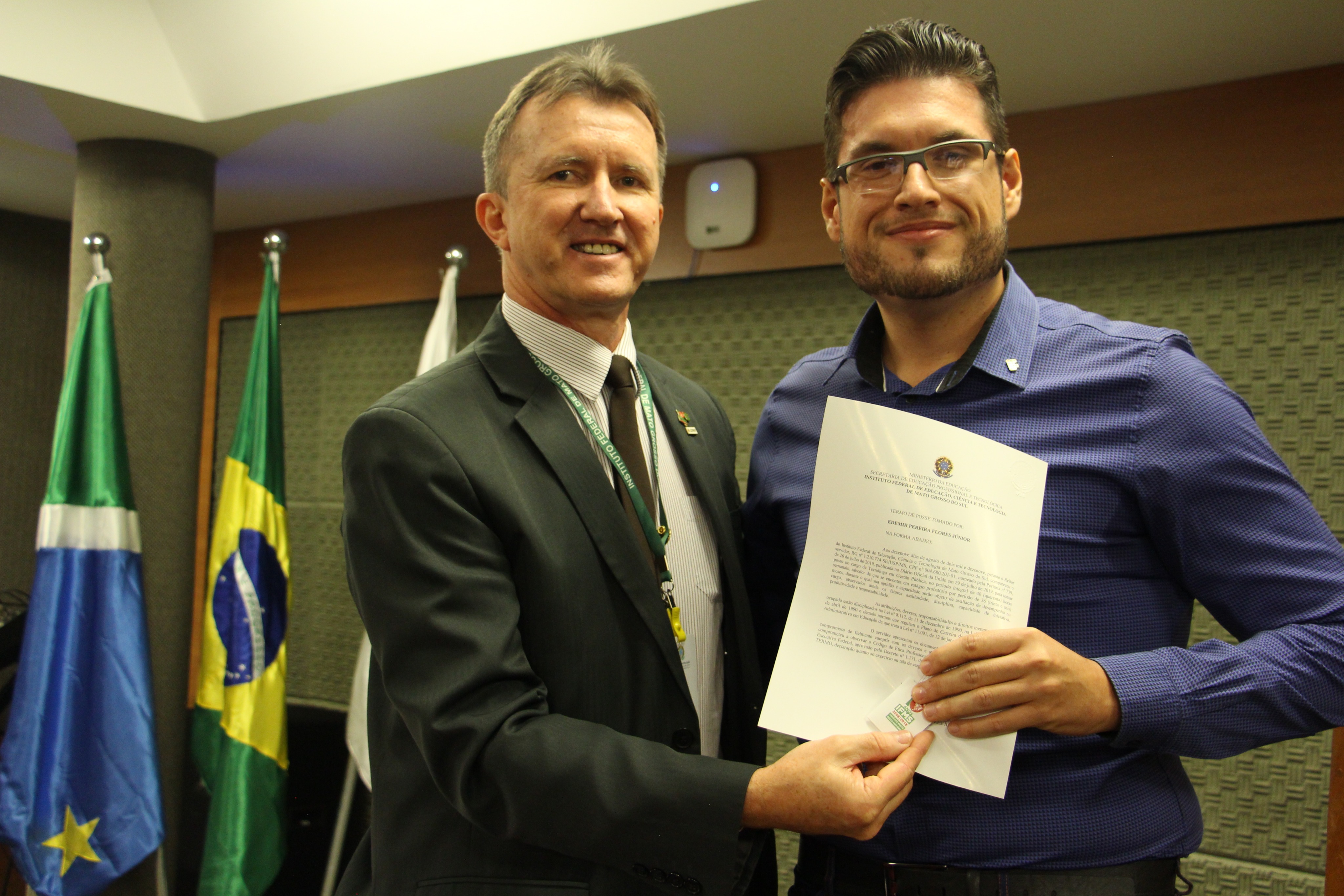 Posse de servidores ocorridas em 2019