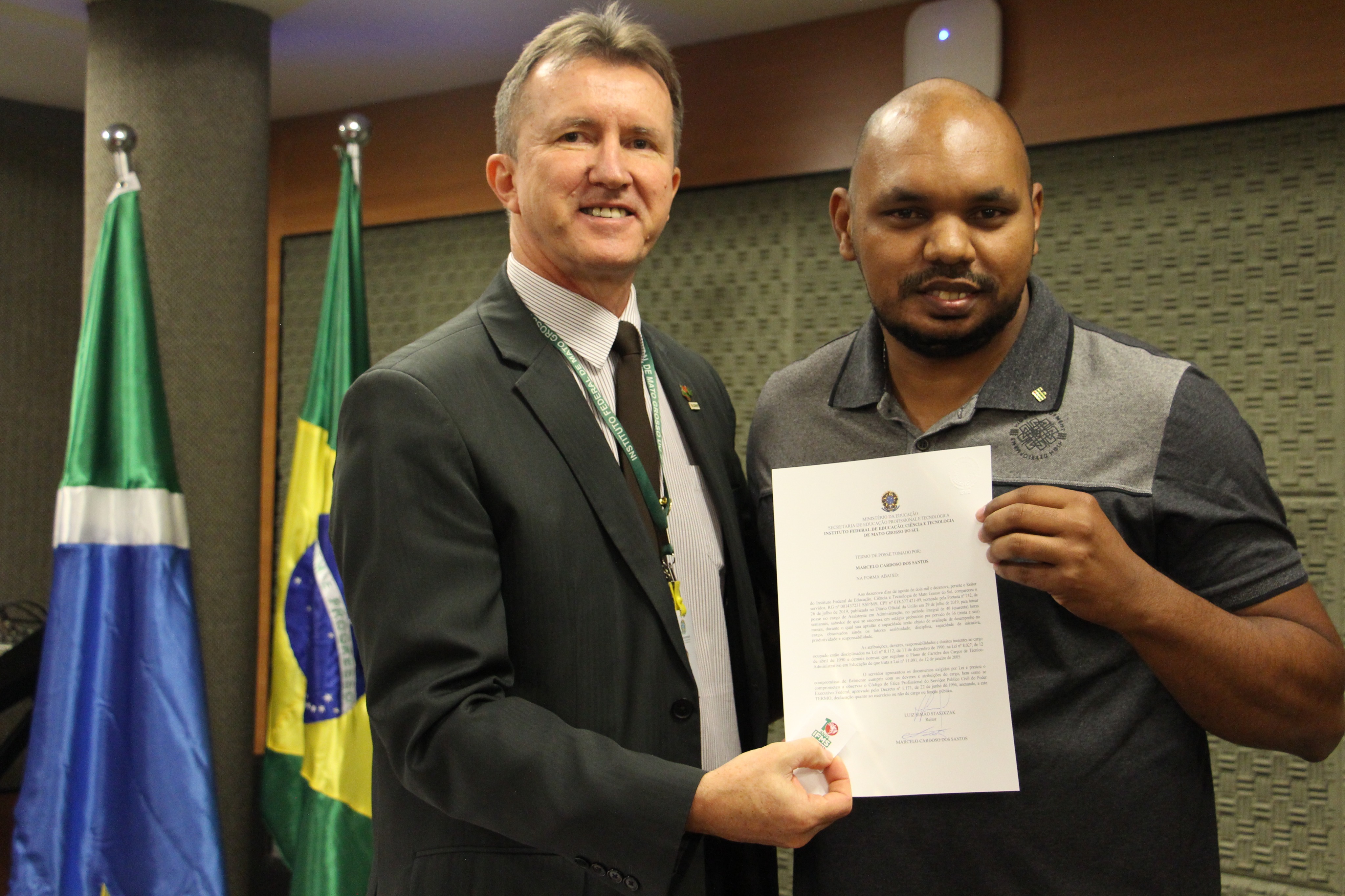 Posse de servidores ocorridas em 2019