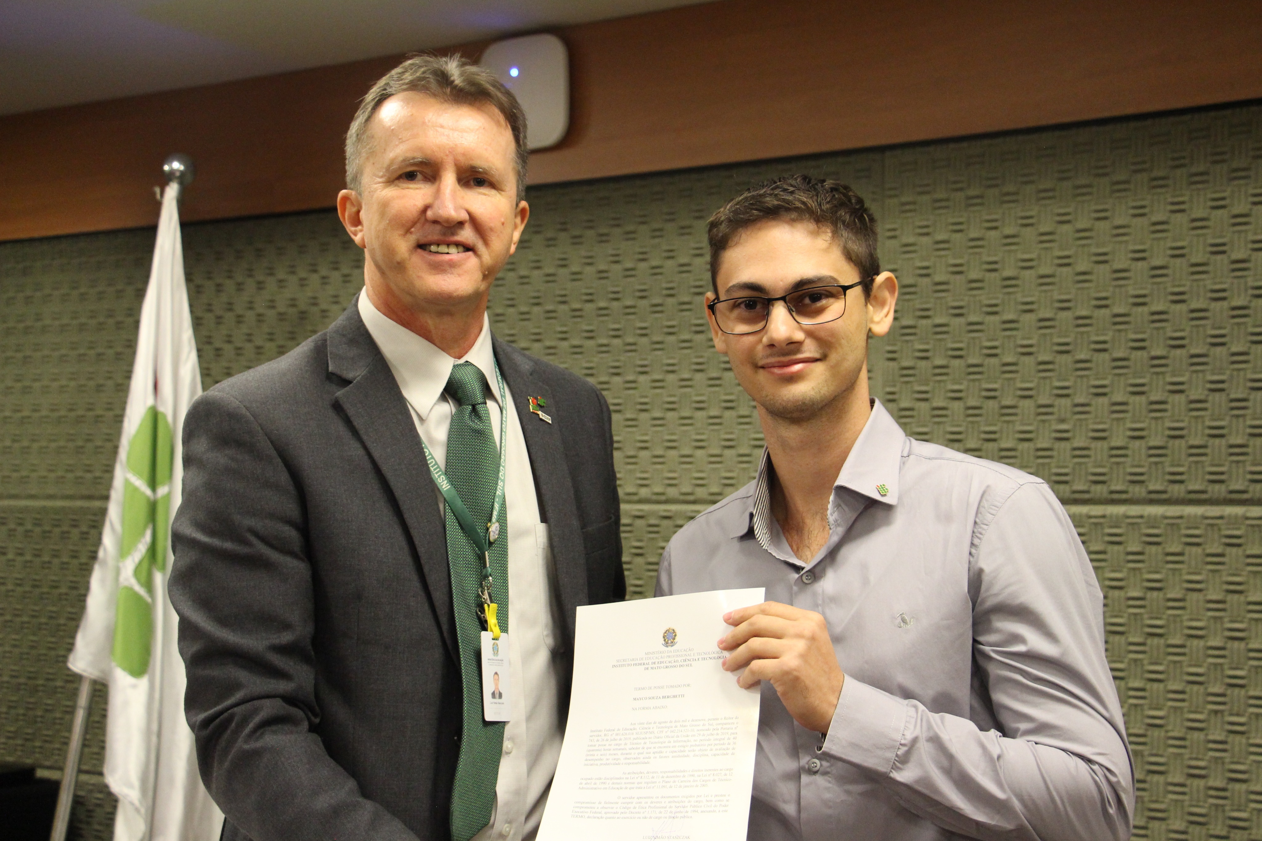 Posse de servidores ocorridas em 2019