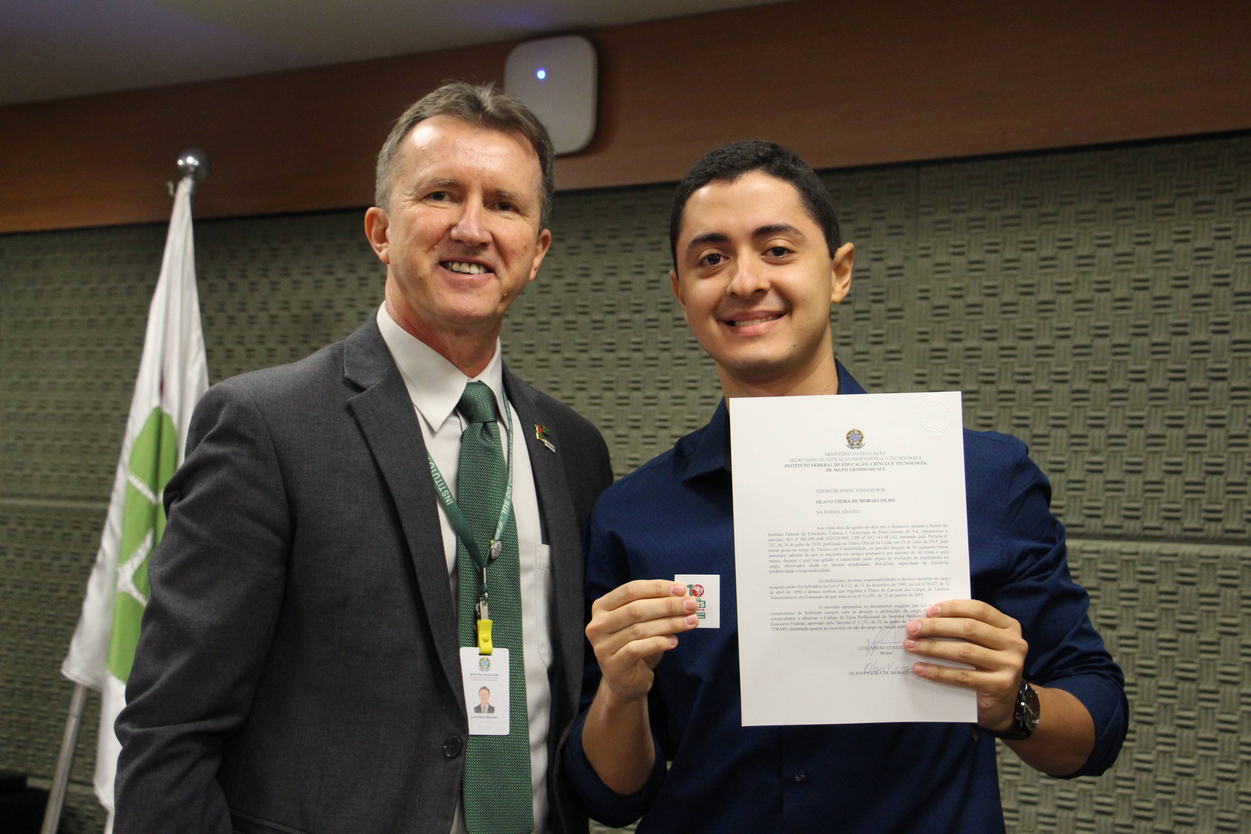 Posse de servidores ocorridas em 2019