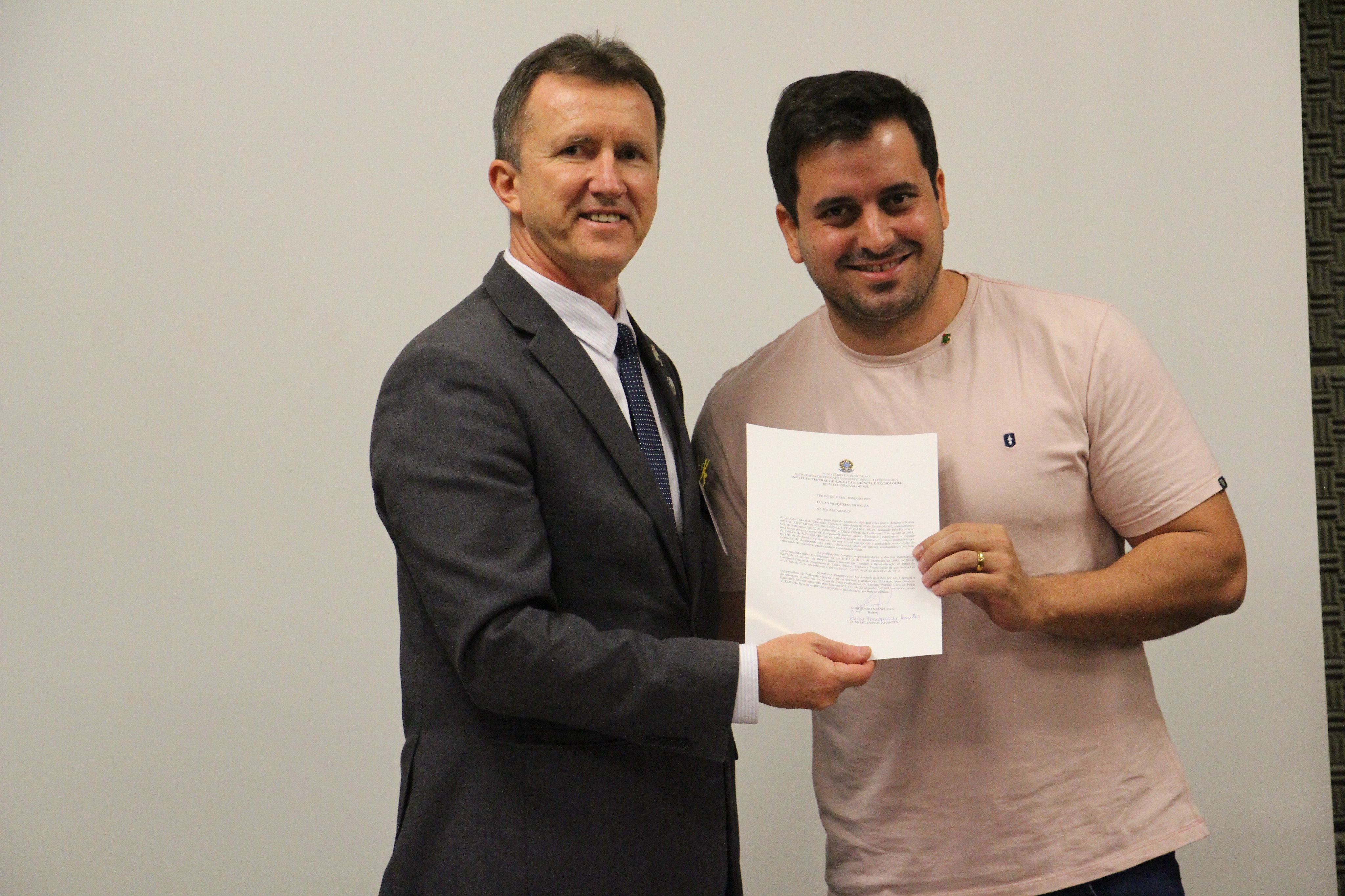 Posse de servidores ocorridas em 2019