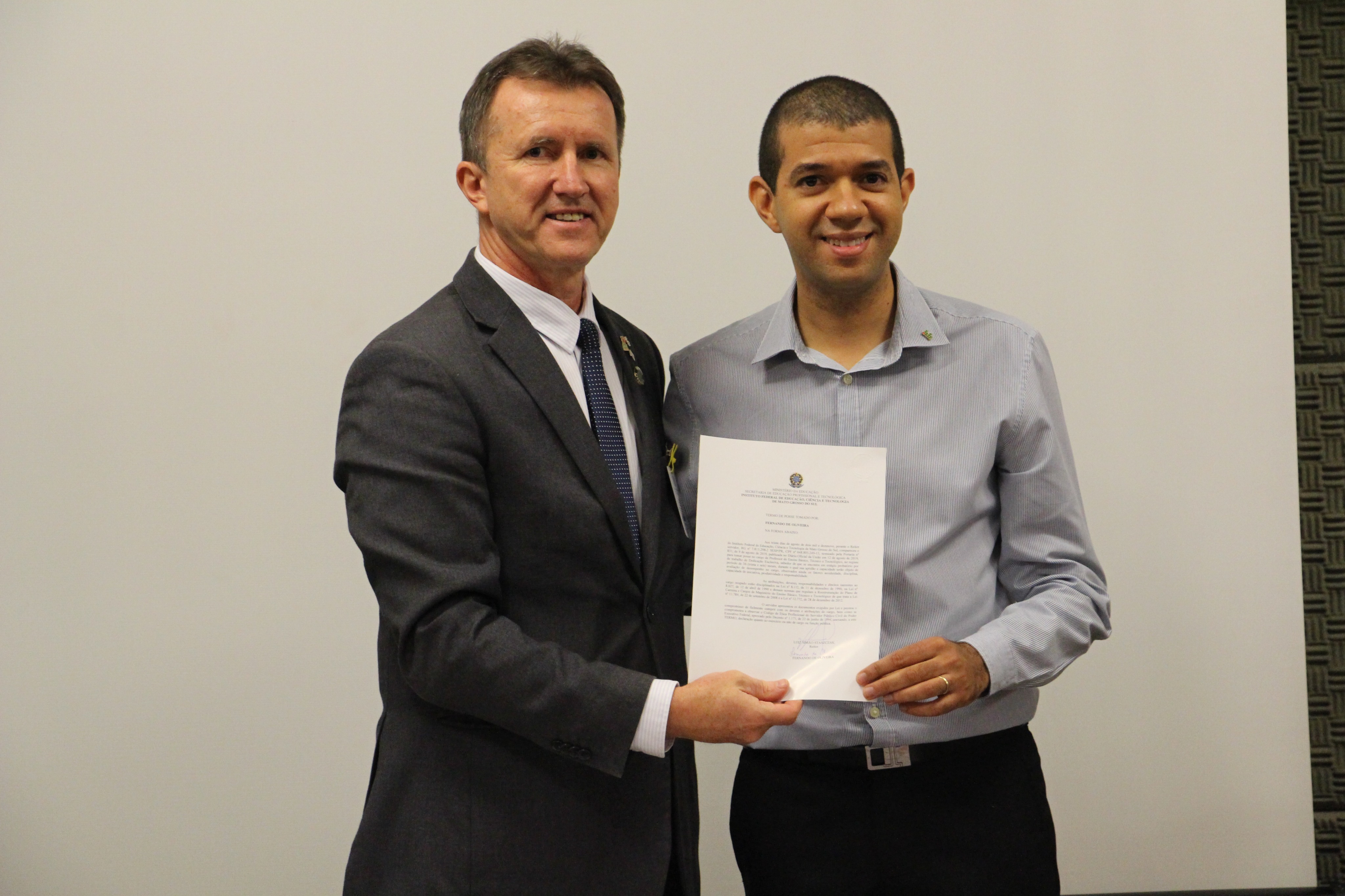 Posse de servidores ocorridas em 2019