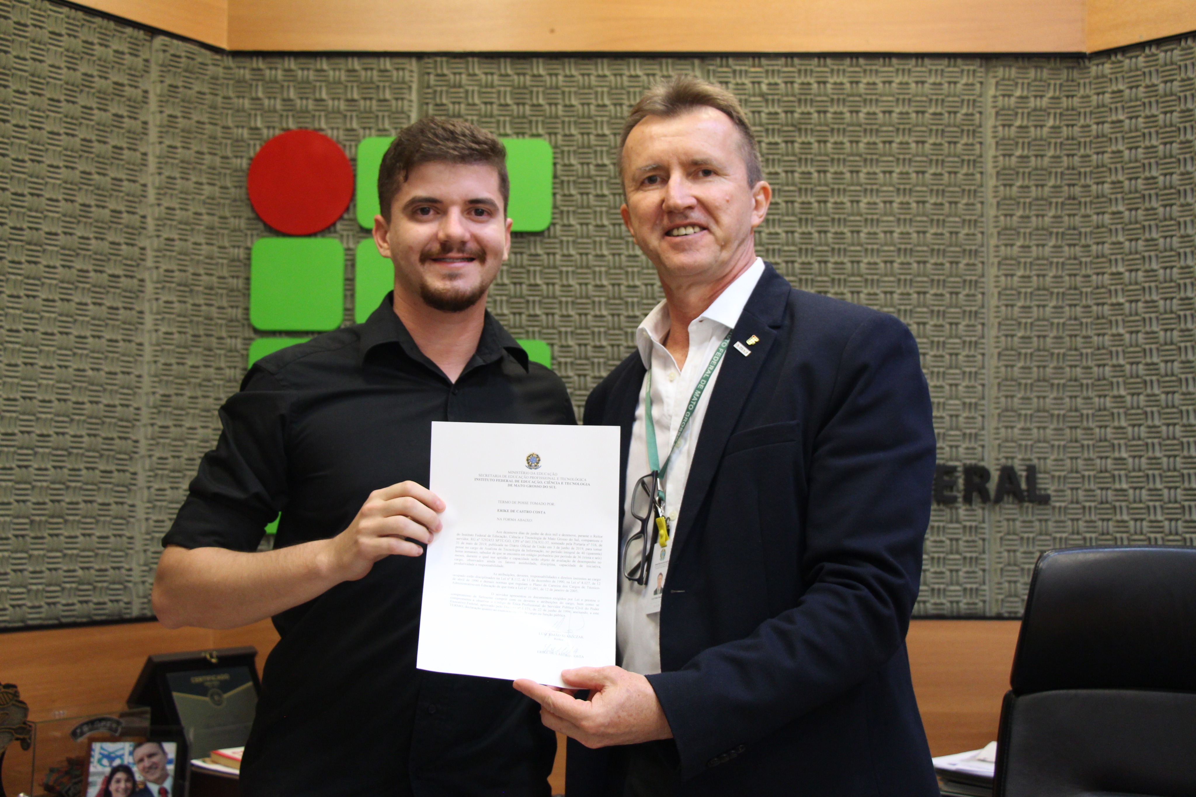 Posse de servidores ocorridas em 2019