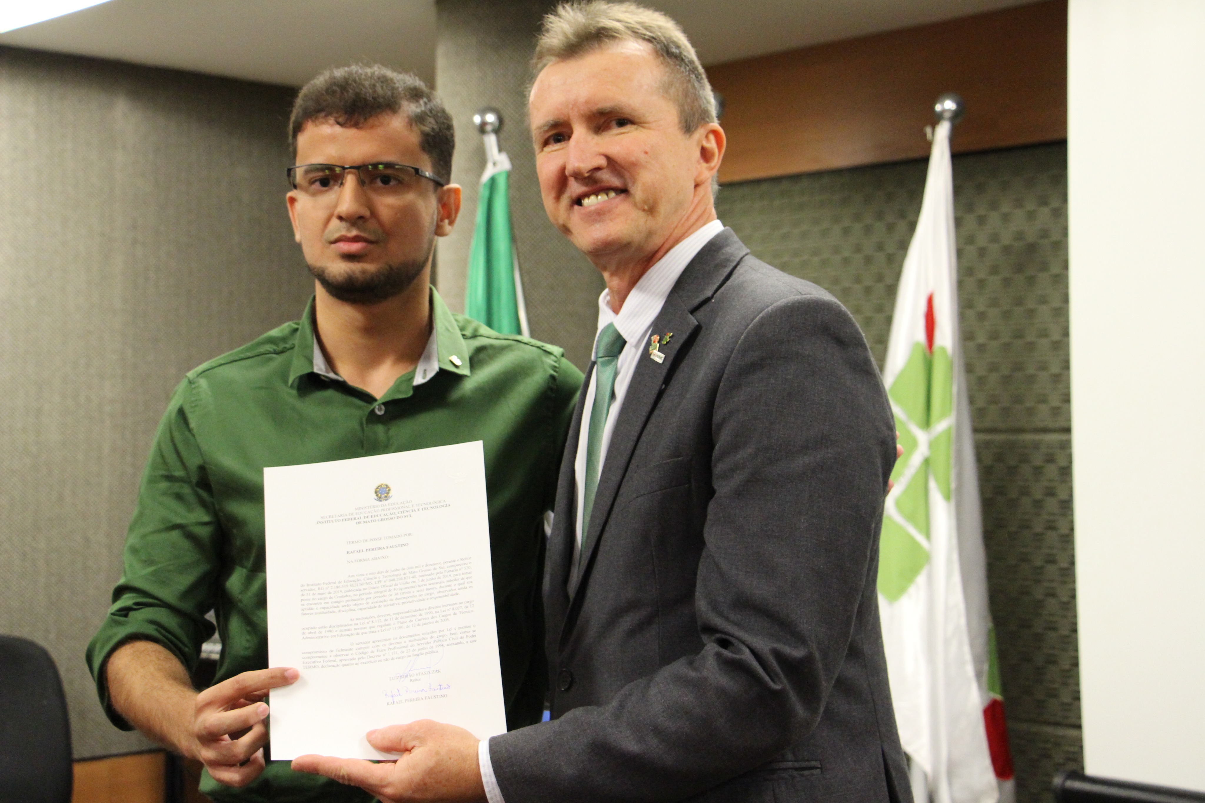 Posse de servidores ocorridas em 2019