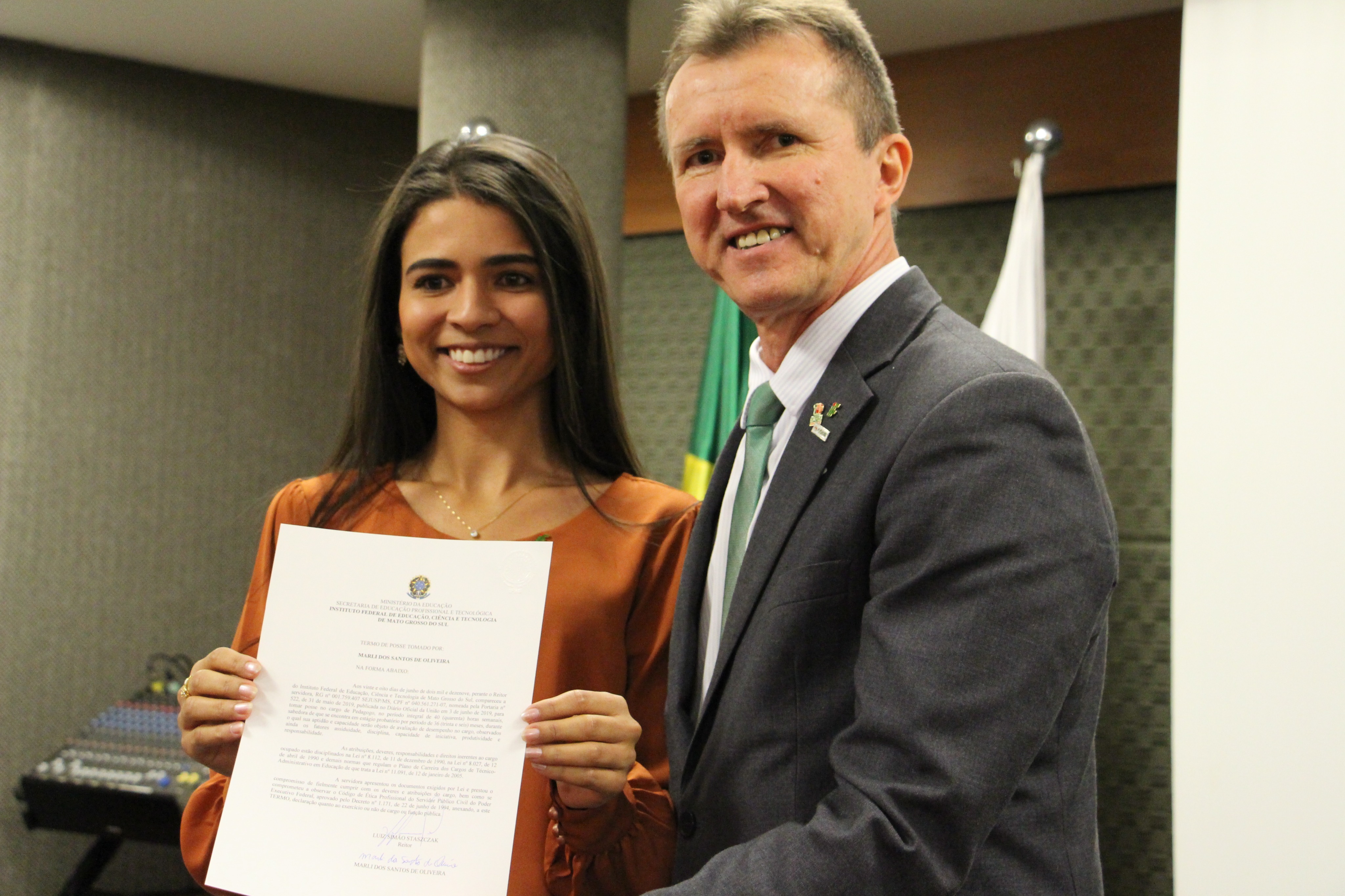 Posse de servidores ocorridas em 2019