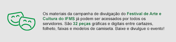 Aviso: Festival de Arte e Cultura