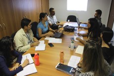 Reunião foi realizada na sede da reitoria, em Campo Grande