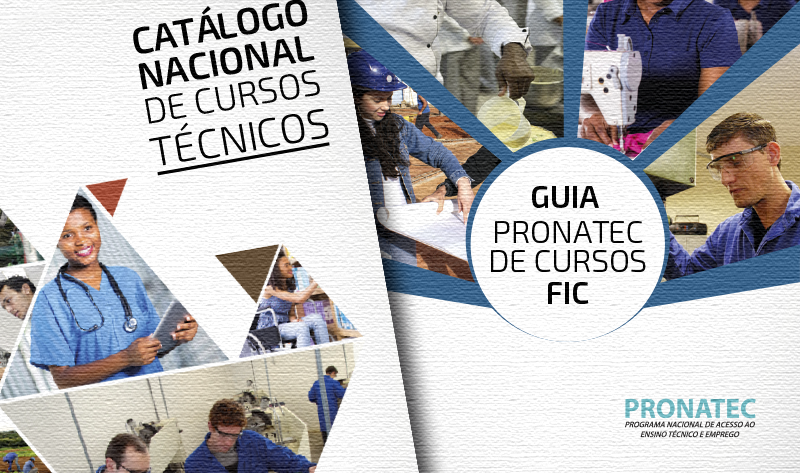Catálogos de cursos técnicos e Guia de cursos FIC