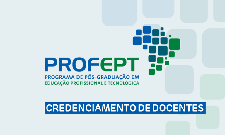 ProfEPT - Credenciamento de Docentes